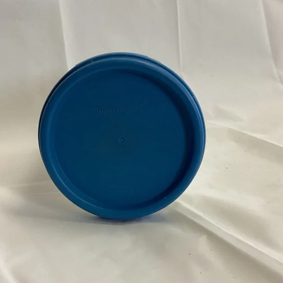 Tupperware Blue Lid Storage Container - Picture 2 of 4